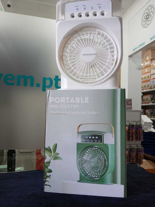 Ventilador Ar Condicionado a Água ou Gelo (NOVOS)