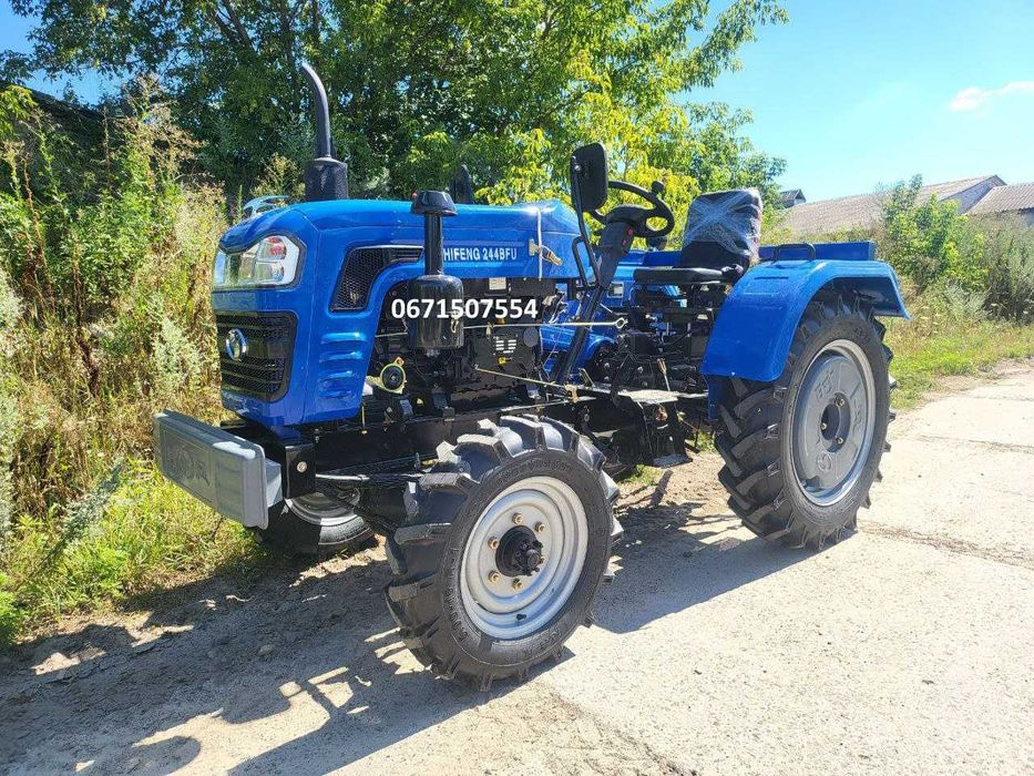 Мінітрактор Shifeng 244 BFU пасовий повний привід 4х4 Примусова гідравліка Безкоштовна доставка