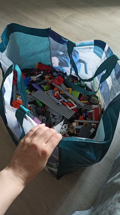 10 кг б/в лего LEGO насипом в одні руки