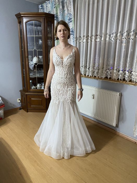 Suknia ślubna syrenka r.34 Gdańsk Matarnia • OLX.pl