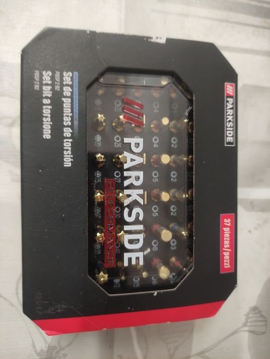 Conjunto de chaves de fenda Parkside Performance e Bits