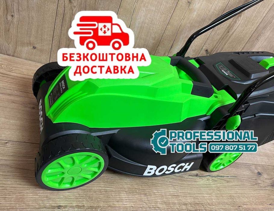 Електрична косілка для косіння газону BOSCH BLM32 Газонокосарка 2000W