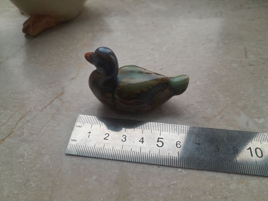 Фарфоровые статуэтки гуси,утки