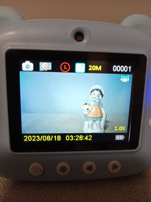 Детский фотоаппарат моментальной печати