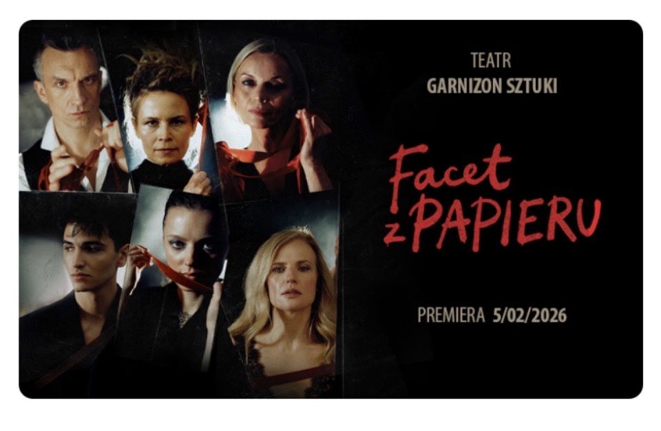 Bilety teatr „Facet z papieru” Garnizon Sztuki 19.09.2026