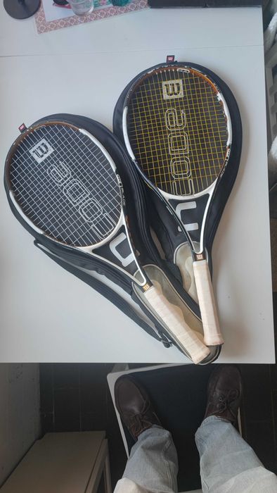 2 raquetes tennis Wilson Nblade