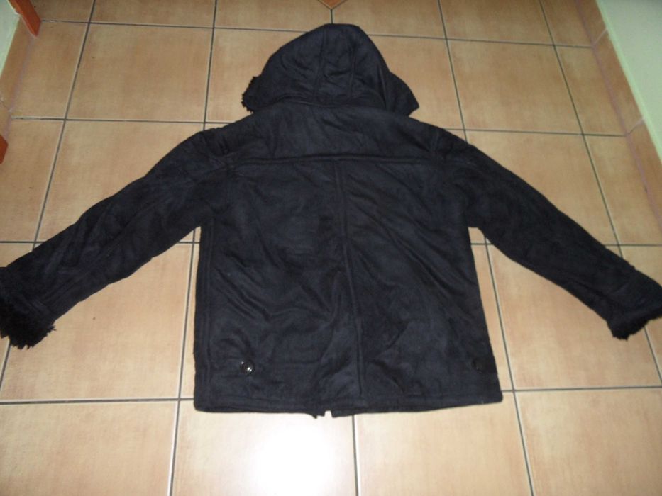 Męski Ciepły fajny kożuch