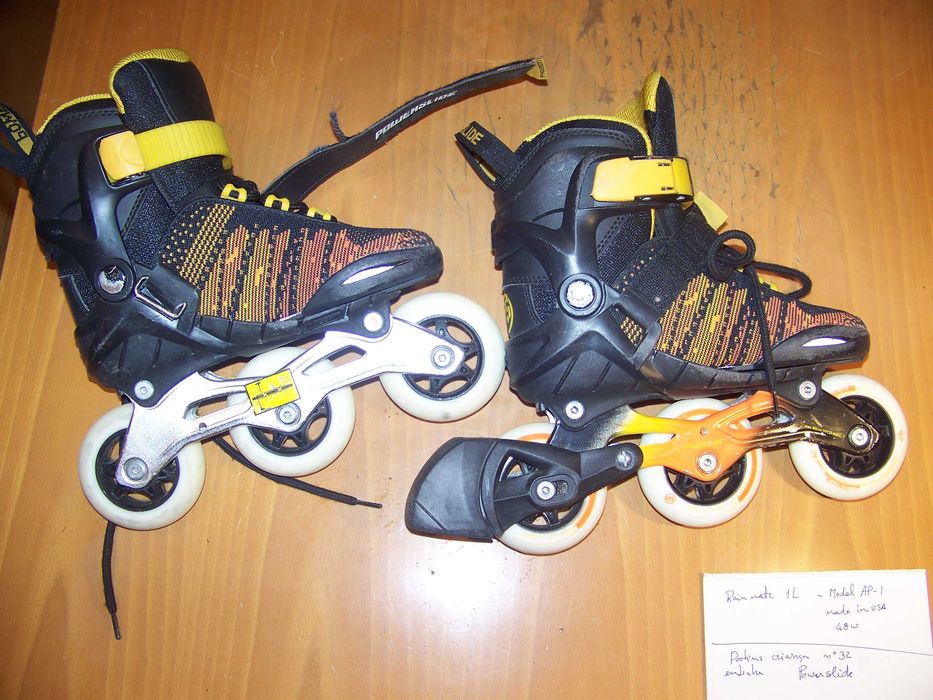 patins em linha para criança nº 32