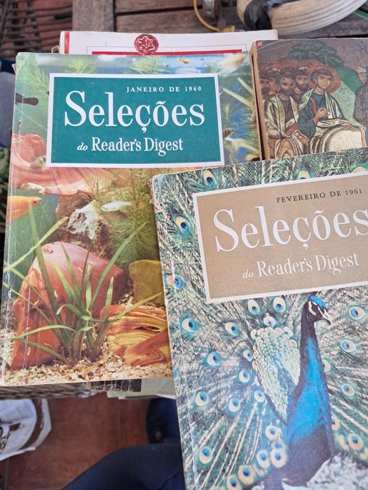 Seleções de Reader's digest revistas anos 50, 60 e 70