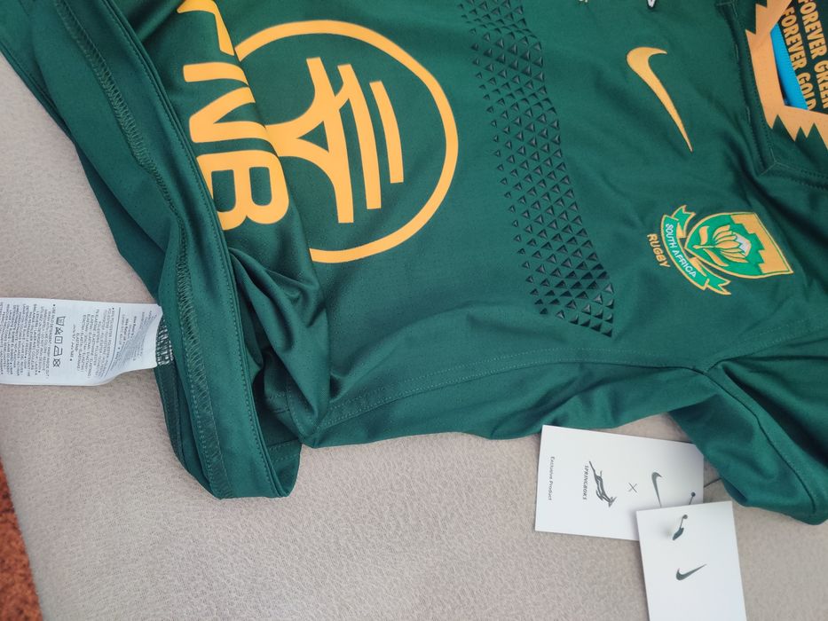 Springboks Camisola Nike Versão Jogador 2025/2026 Oficial e Genuíno