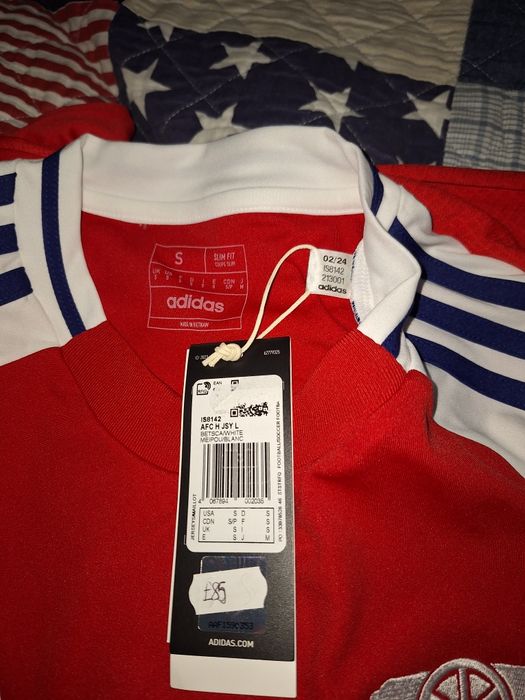 Camisola Oficial Manga Comprida Arsenal 24/25