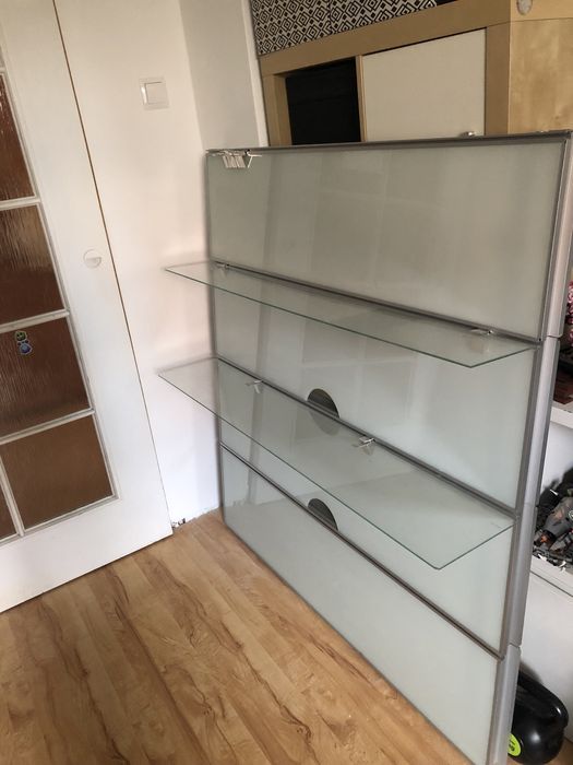 Ścianka rtv Framsta- Ikea.