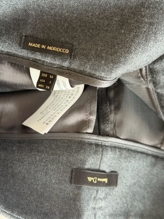 Нові брюки сірі вовняні Massimo Dutti 34 р.