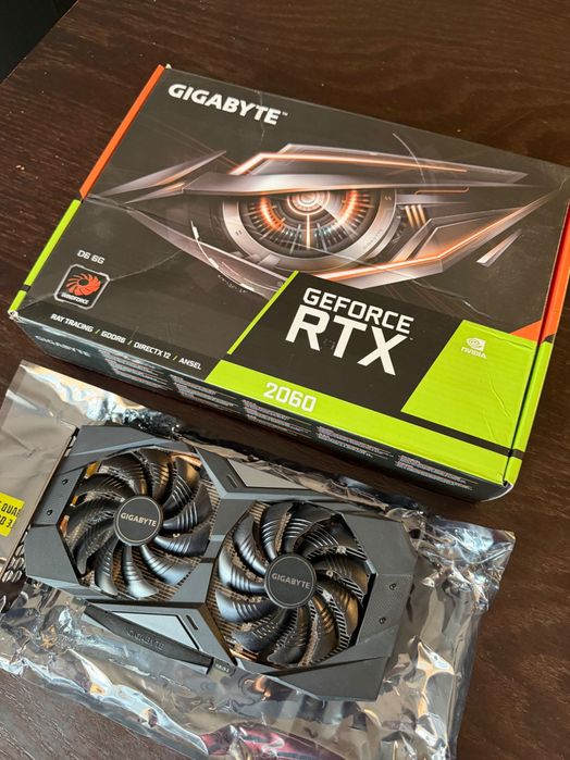 Karta graficzna Gigabyte GEFORCE NVidia RTX2060 6GB