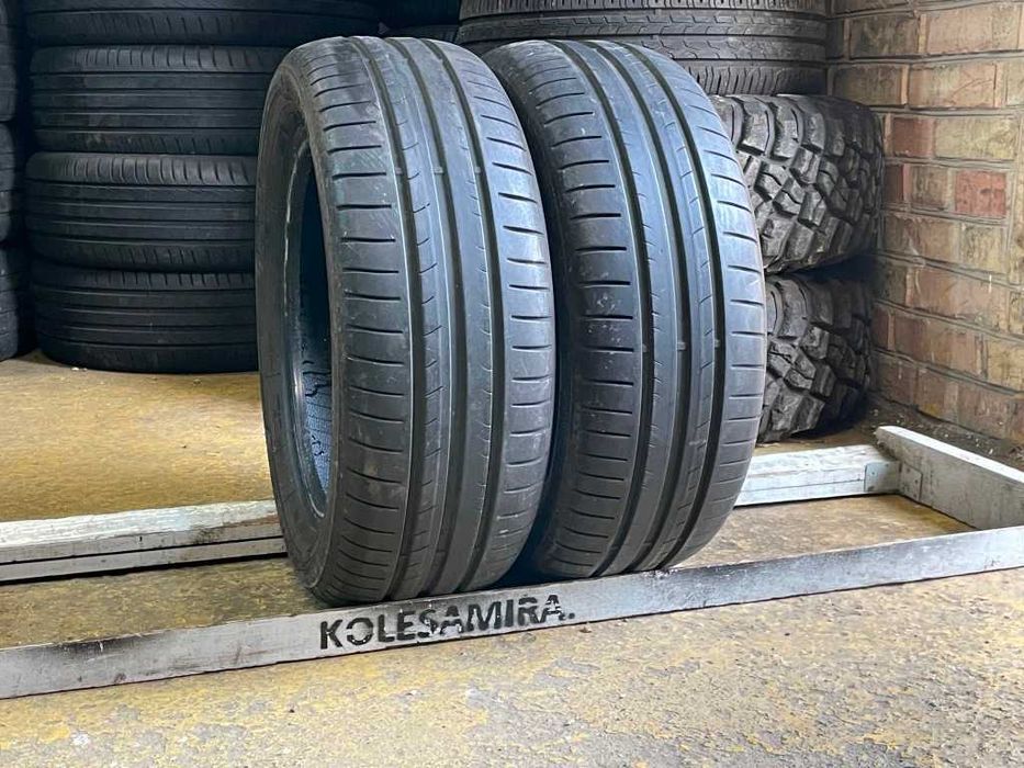 195/55 R15 Dunlop BluResponse, шини бу 2 шт