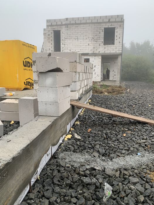 Двоповерховий будинок 110м2 у с.Лісові Гринівці На етапі будівництва!