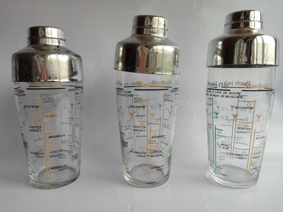 Frasco de vidro Misturador