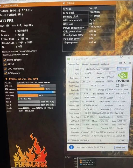 Видеокарта Tuf RTX 4090