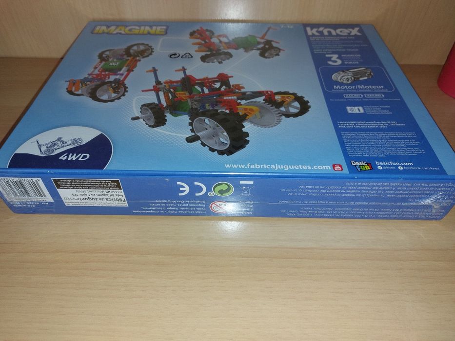 NOVO e SELADO : Camião de Demolição 4x4 - K'nex 3 em 1
