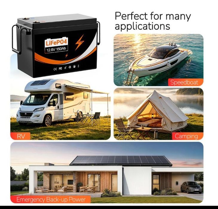 Аккумулятор UPP LPY-U204 LifePO4 12.8V 150Ah