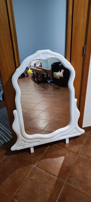 Espelho antigo  pintado