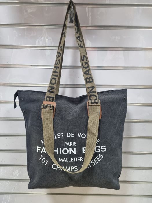 Super torba damska shopper czarna