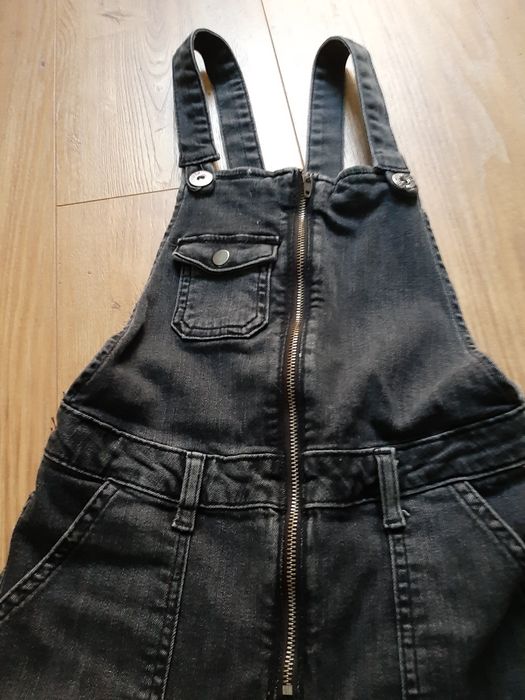 Zara jeansowe ogrodniczki 9lat-134cm