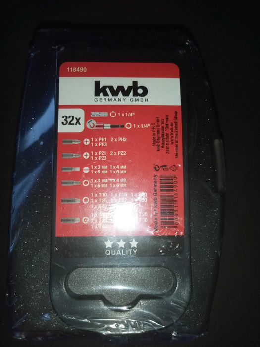 Sprzedam kpl. bitów 32 szt, kwd