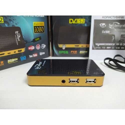 Спутниковый тюнер ресивер Mpeg4 Full HD Sat Integral 1219 YouTube IPTV