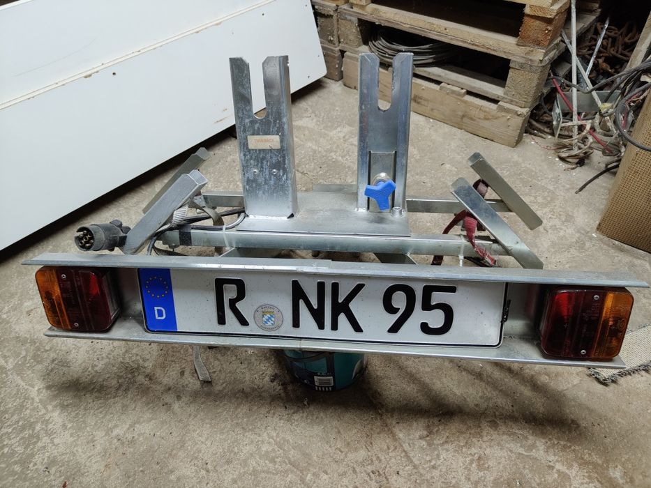 Bagażnik holenderski na dwa rowery -twinny