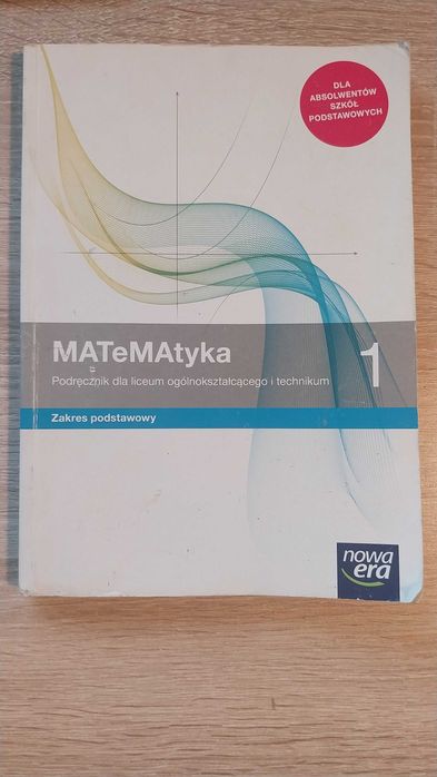 MATeMAtyka 1 Zakres podstawowy wyd. 2019