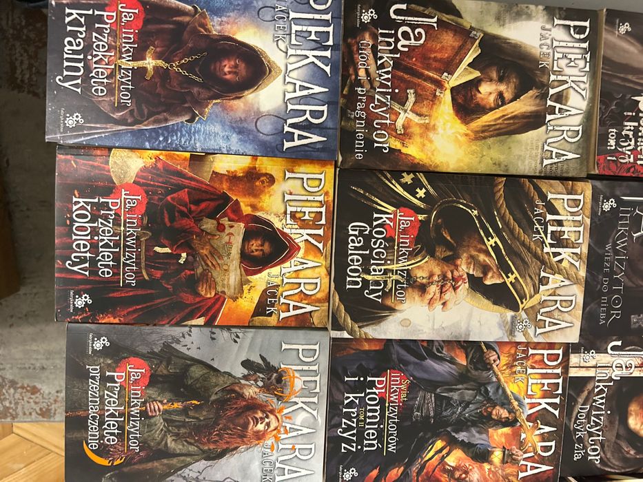 Jacek Piekara cykl Ja, inkwizytor