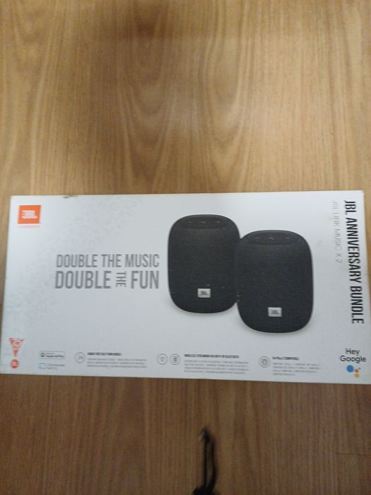 JBL Link Music (Pack 2) – COMO NOVAS – Google Assistant / Wi-Fi