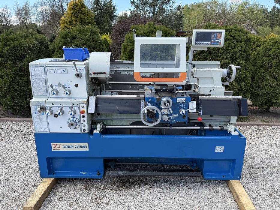 Tokarka do metalu Knuth Turnado 230/1000v 2019 rok z Niemiec