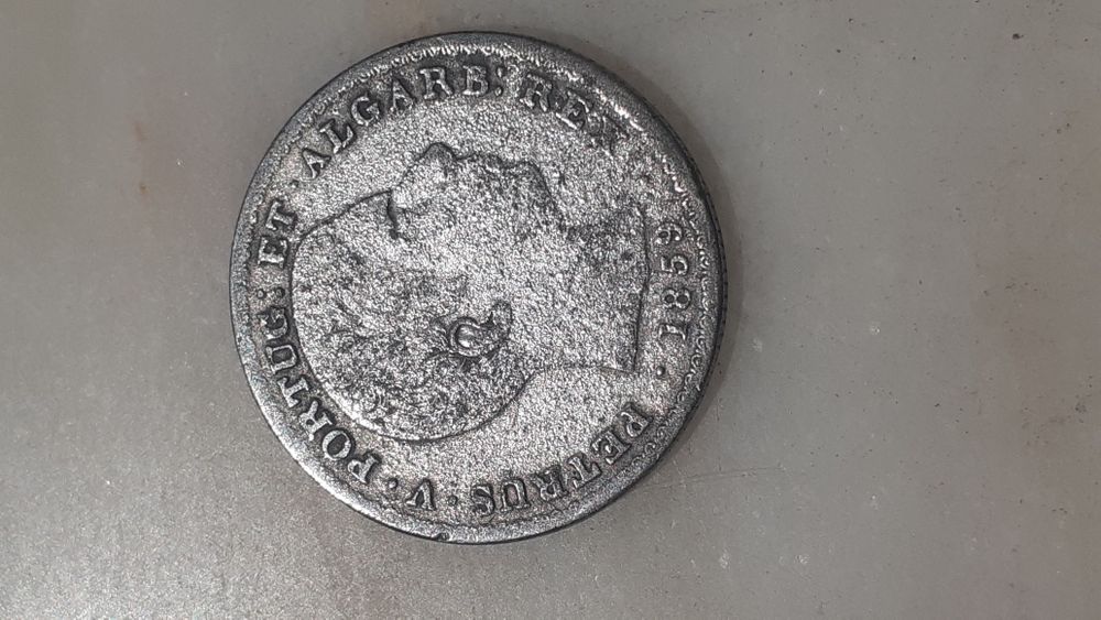 Moeda 500 réis 1859 D. Pedro V