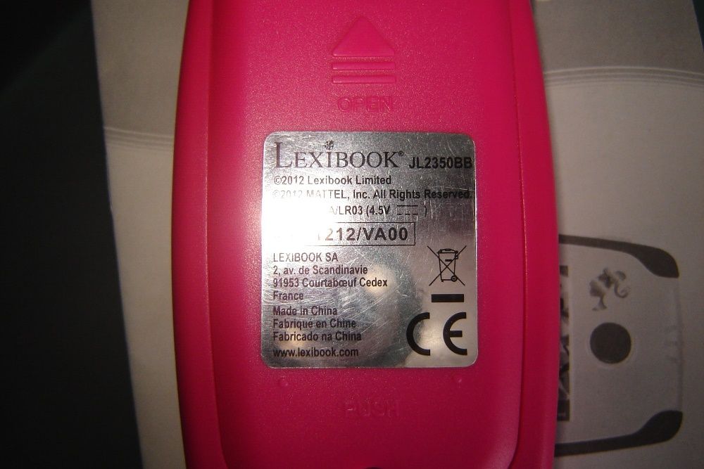 Jogo electronico Lexibook Barbie com 120 jogos