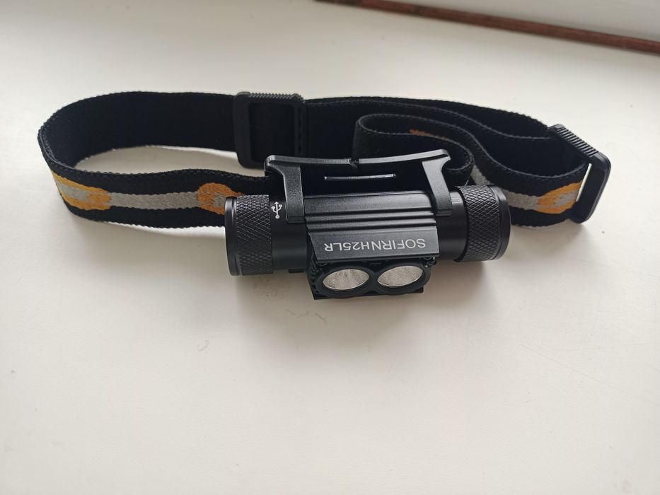 Налобний ліхтар sofirn H25LR біле+червоне світло