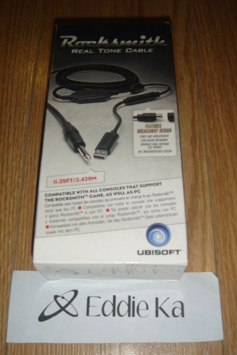 Jogo Rocksmith p/ XBOX360 e p/ PS4 (inclui cabo USB Ubisoft Realtone)