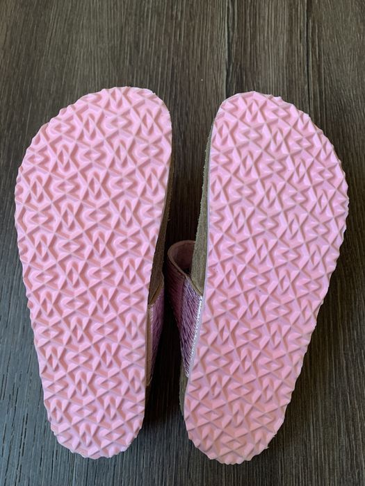 Детские кожаные ортопедические шлёпанцы (Германия)