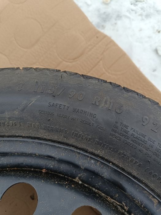 Koło zapasowe dojazdowe BMW E46 16"