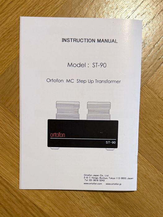 Ortofon ST 90 Step up transformator unikat