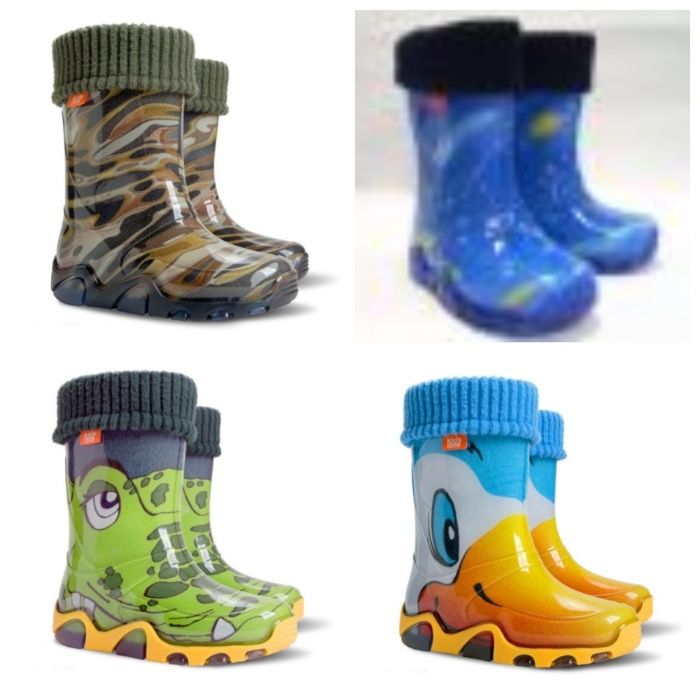 Сапоги резиновые гумові чоботи Демар Demar р-р 20-27 РАСПРОДАЖА!