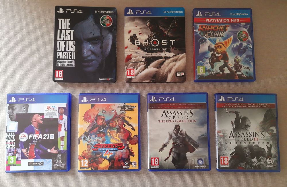 Playstation 4 - 24 Jogos