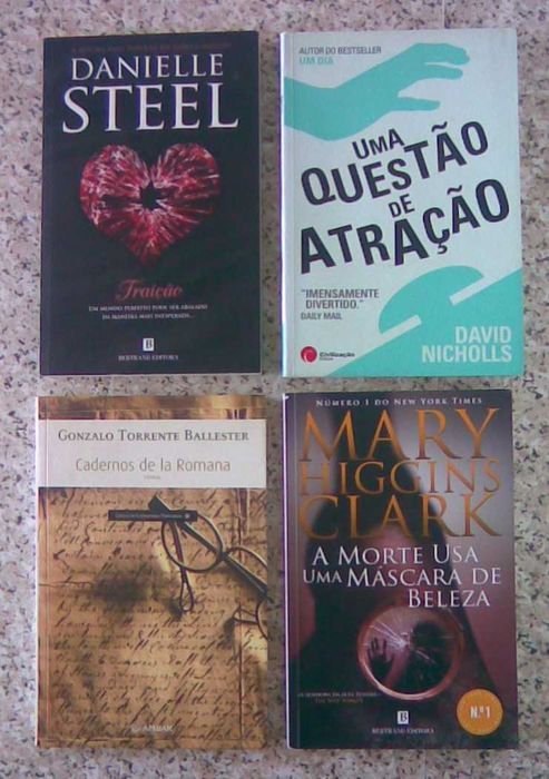 Livros - ficção - vários géneros