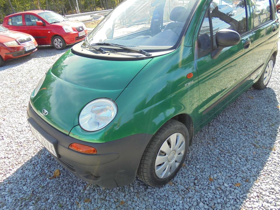 zdrowy sprawny daewoo matiz z malym przebiegiem 88000 tys km