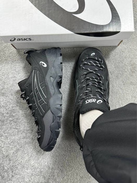 Кросівки Asics Gel-Pickax Black • Чорні Кросівки Асікс Нові • Чоловічі