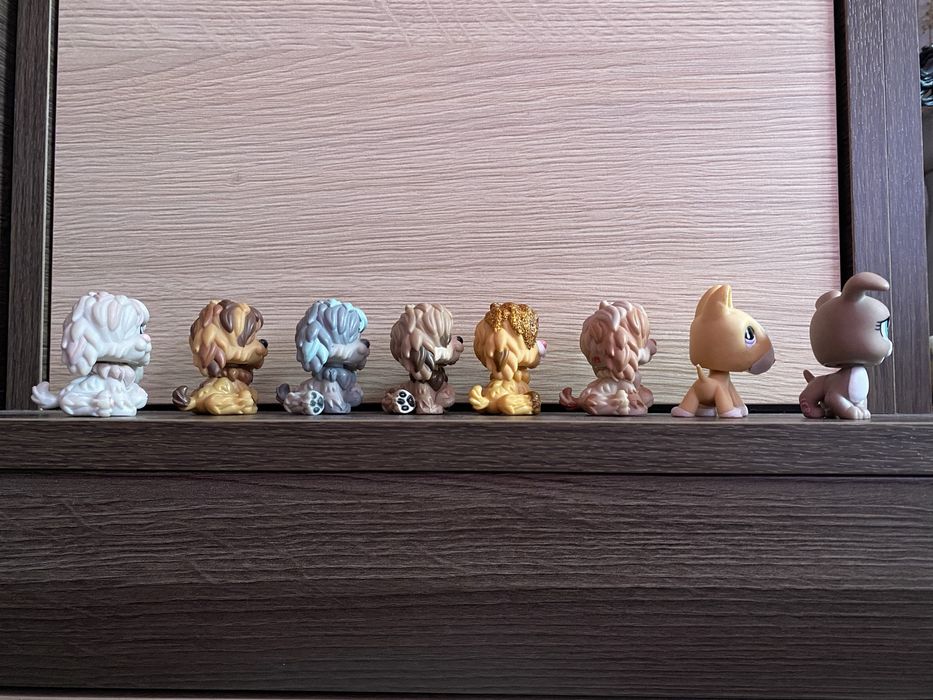 LPS Littlest pet shop psy zestaw
