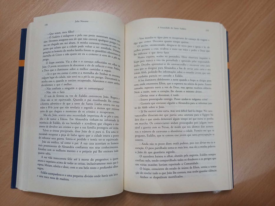 A Irmandade do Santo Sudário, Julia Navarro