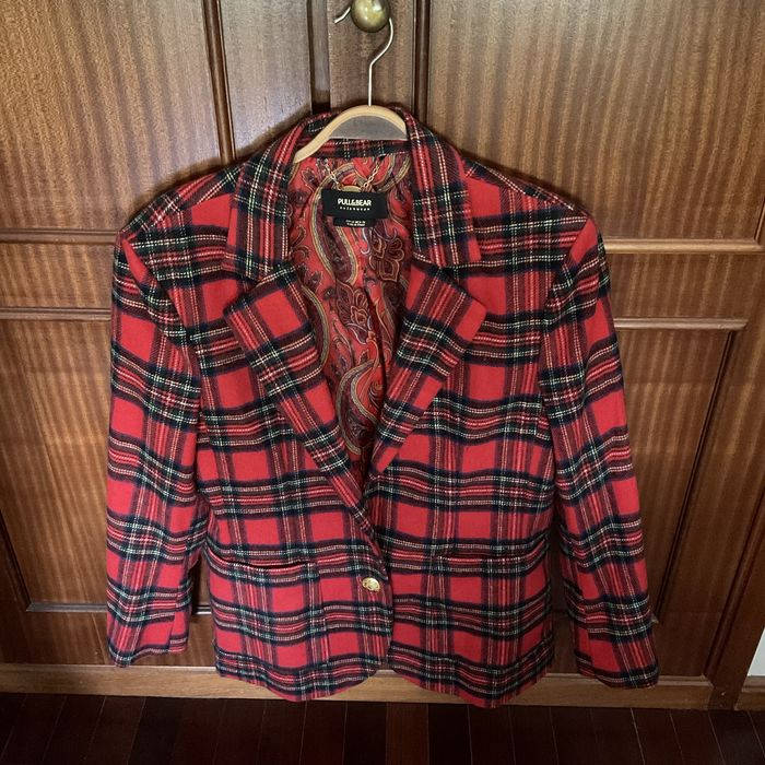 Casaco Vermelho Mulher PULL & BEAR