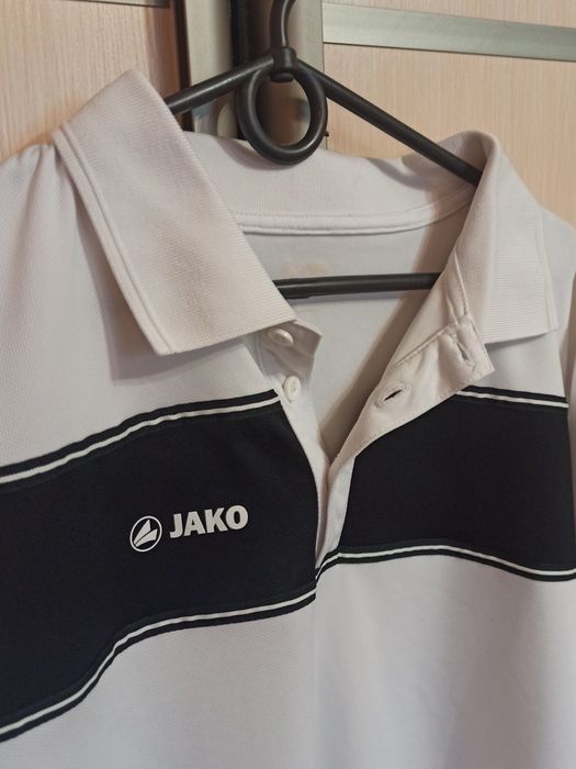 Біла футболка JAKO,На 14-16 років ,для щоденого використання